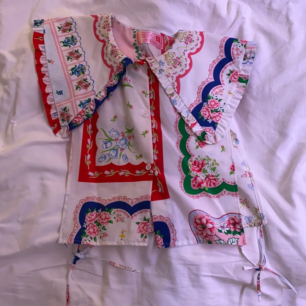 Handmade Bib Collar Shirt